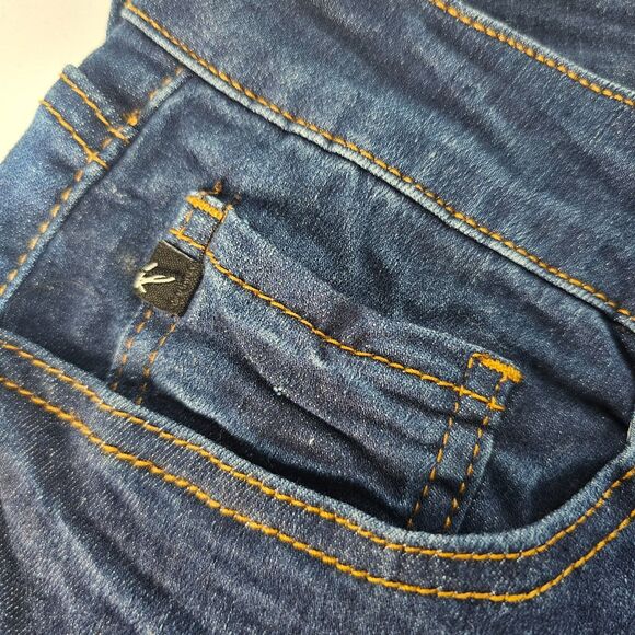 KanCan Estilo Jeans Stretch Skinny Dark Denim Women's Size 11/29 - Picture 10 of 13